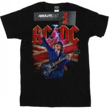 AC/DC Jungen T-Shirt mit Angus Union Flag