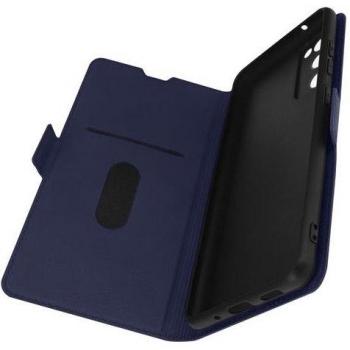 Garde-Objet Samsung S20 FE – Bleu Nuit, Double Languette et Portefeuille