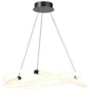 Infinity LED Ceiling Fixture, 60W, 3000K, 4500lm, IP20, Chrome