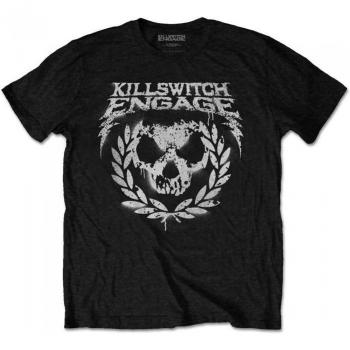 Maglietta Killswitch Engage con teschio spray paint nera