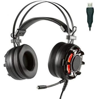 Auriculares de Juego Konix Ragnarok Color Obsidiana