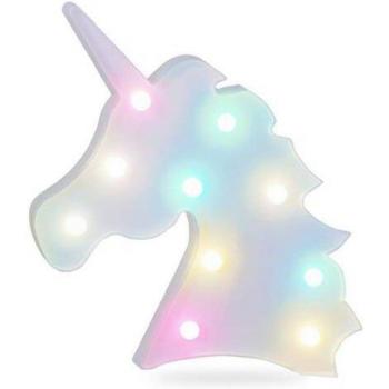 Décor Mural Licorne Lit-LED