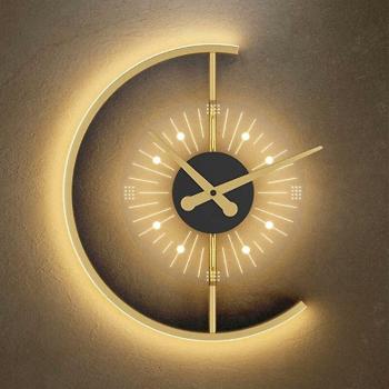 Horloge pour chambre et bureau avec rétroéclairage ajustable