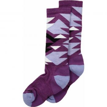 Smartwool Chaussettes Fille Wintersport Neo Native Mauve Meadow S