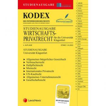 LexisNexis ARD ORAC KODEX Wirtschaftsprivatrecht Klagenfurt 2023