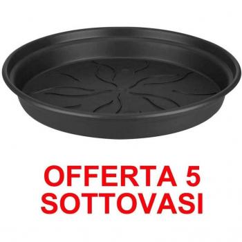 Bicchiere di ceramica Green Basics 14 cm, Living Black