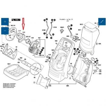 Pièce de rechange Bosch F016L64673, bracelet Axt Rapid