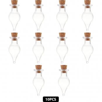 10Pcs Glass Potion Bottles