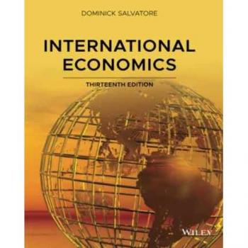 John Wiley & Sons, Inc. International Economics
