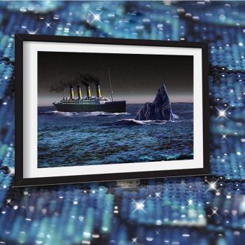 Titanic Glamour en Perles – Peinture de Diamant