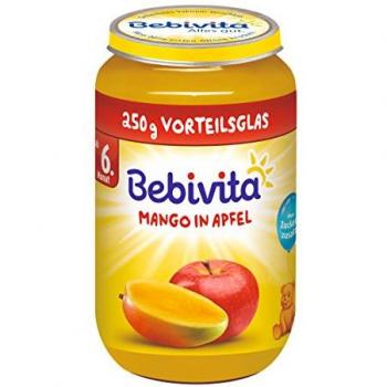 Bebivita Früchte, Mango-Apfel-Glas, 1 x 250 g