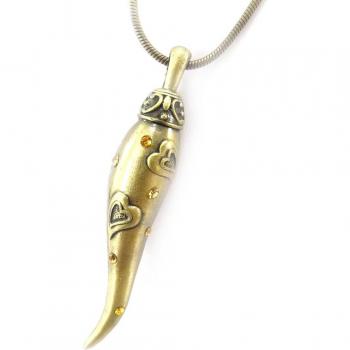 Kilimanjaro Eleganz – 18K Gold Halskette Les Trésors De Lily (K3316)