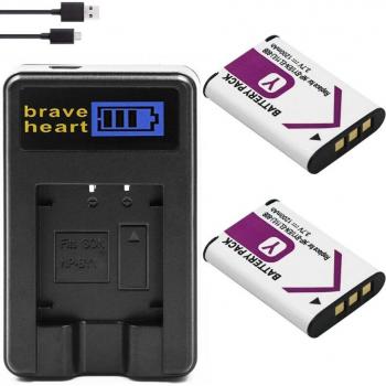Lithium‑Ion NPBY1 Battery for Sony HDR‑AZ1 Video Camera (3.7 V)