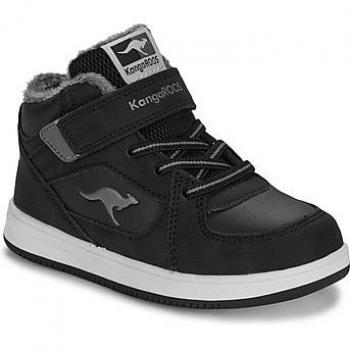 Baskets montantes pour garçon KangaROOS K‑CPI Kalino Mid EV Noir