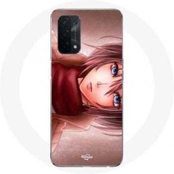 Mikasa Ackerman Anime Case for Oppo A54 5G