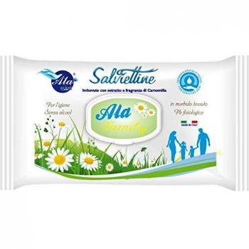 Salviette Baby Fragranza Camomilla 72 Pezzi