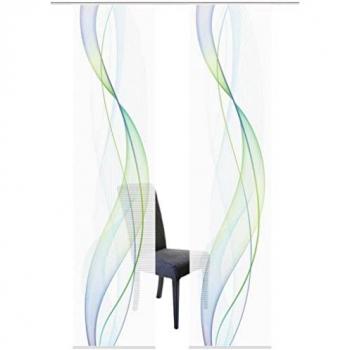 Schiebegardine VISION S Farbenfrohes Duo 2er Set