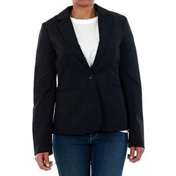 Vero Moda Vmvictoria Ls Blazer Noos Veston Femme, Noir, 36