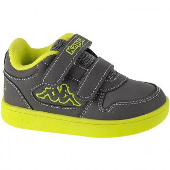 Kappa Jongens Sneakers Dalton Ice II BC M Grijs Kunststof Leer