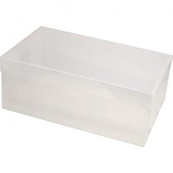 Plastic Shoe Organizer with Lid