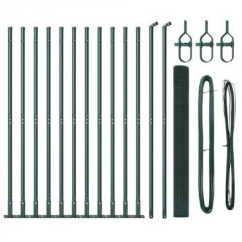 VidaXL Poste de Valla 25 x 1,6 m con malla 12×12 mm