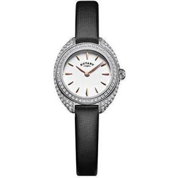 Rotary Women's Classic Quartz Watch with Stainless Steel Strap