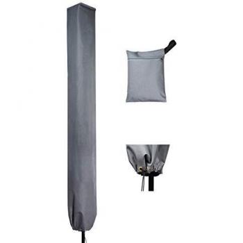 PatioPlus Rotary Drying Sheet – 16x16x165 cm, Grey, 600D High‑Density Oxford