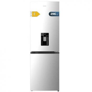 Bolero CoolMarket 296 L 60 cm Ancho, Inox E – Frigorífico Combi 2 Puertas Cecotec
