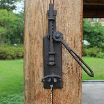 Vintage Gusseisen Flaschenöffner