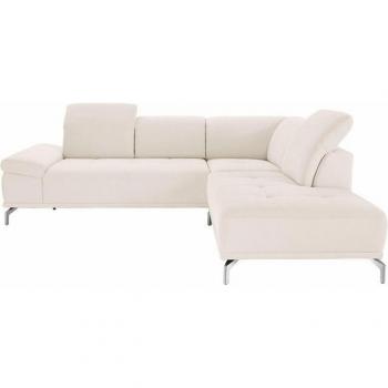 Places of Style Caluna Ecksofa, anpassbare Sitztiefe