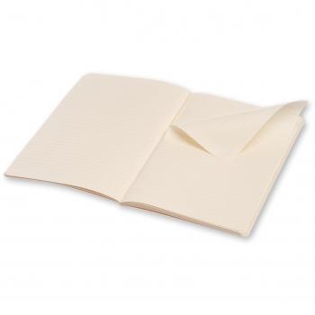 Moleskine Volant Notizhefte (liniert, Large, Weicher Einband) 2er-Set olivgrün
