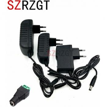 EU Plug 12V LED Strip Power Supply 1A/2A/3A