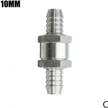 1Pc Aluminium Alloy Fuel Non Return Check Carburettor Valve 12mm for Fit Way E3B1