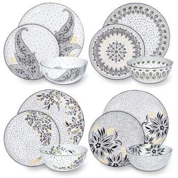 Midnight Chic 12-Piece Dining Set