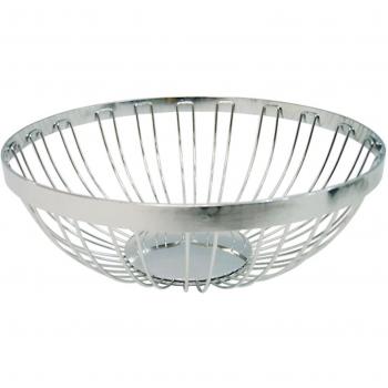 Zeller Obstschale 24894 – Metall, verchromt, 1‑teilig