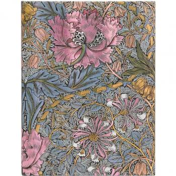 Morris Pink Honeysuckle (William Morris) Ultra Unlined Hardcover Journal