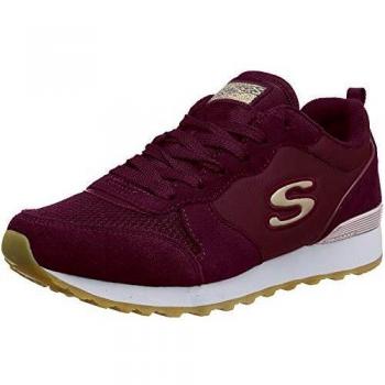 Skechers Damen Sneakers OG 85 Goldn Gurl Rot/Bordeaux, Schuhgröße: EUR 36.5