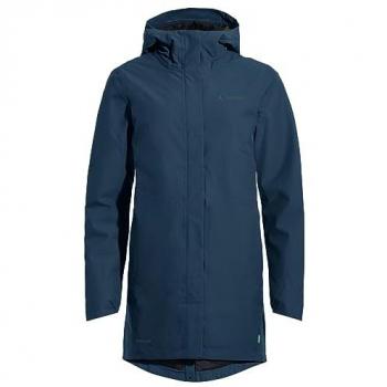 Vaude Bike Cyclist II Women’s Bleu Padded Hooded Parka 44