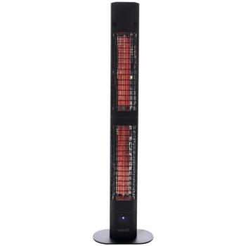 Calefactor Sunred Royal Diamond Torre Exterior 3000W Color Negro
