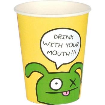 Single‑Use Ugly Dolls Mouth Cups – 8 Pack, One Size