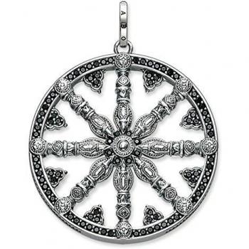 Karma Wheel of Karma Schmuck: Thomas Sabo Damenkette aus 925 Sterlingsilber PE668-051-11