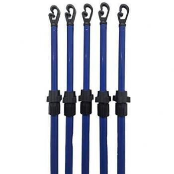 BPIL 5x Metal Telescopic Washing Line Props