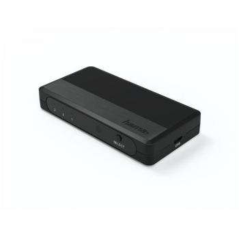 Commutatore HDMI 3x1 con telecomando, Full HD, connettori dorati