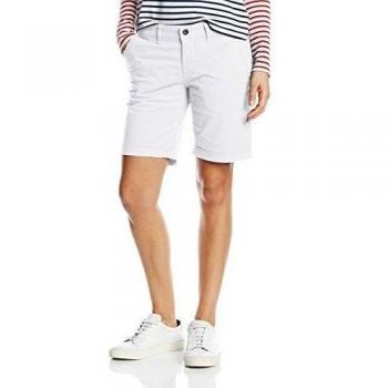 Bermudas Gaastra Rough Luff Chino para mujer, color blanco