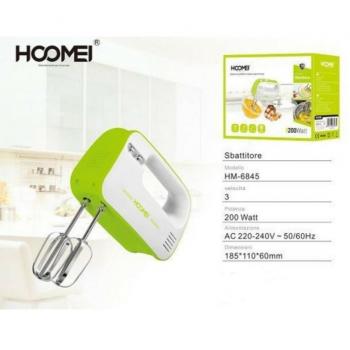 Impastatore 3 Velocità Hoomei HM‑6845