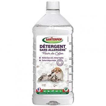 DETERGENT SANITERPEN SANS ALLERGENE FLEUR DE COTON 1L