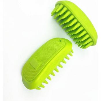 Pet Hair Removal Bath Brush for Cats and Dogs