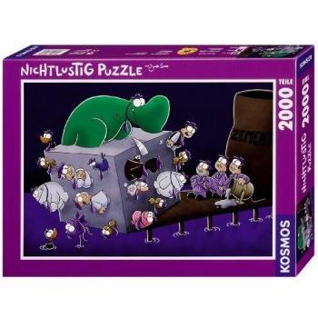 Mafia-Strategie-Puzzle 1000 Stück – Kosmos 782184, Nichtlustig