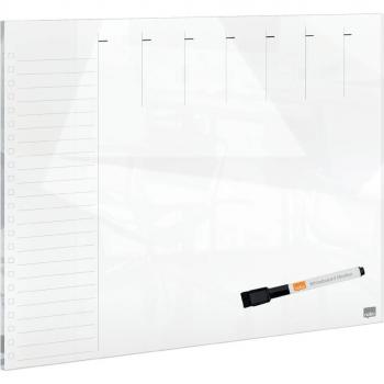 Pianificatore Settimanale Nobo 3x56 Cm in Vetro