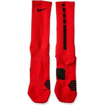 Nike Elite Crew Socken, Unisex, XL, University Red/Black